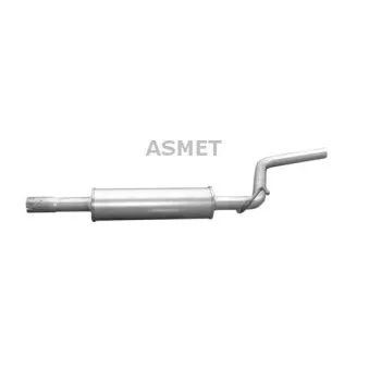 Silencieux central ASMET 03.102