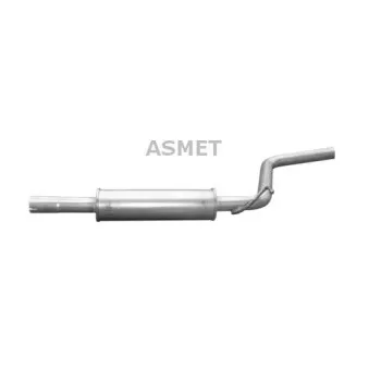 Silencieux central ASMET