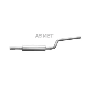 Silencieux central ASMET