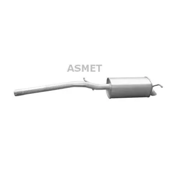 Silencieux arrière ASMET 03.109