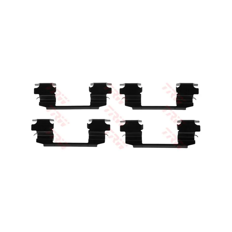 Kit d'accessoires, plaquette de frein à disque TRW PFK538