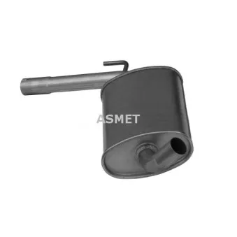 Silencieux central ASMET 04.039