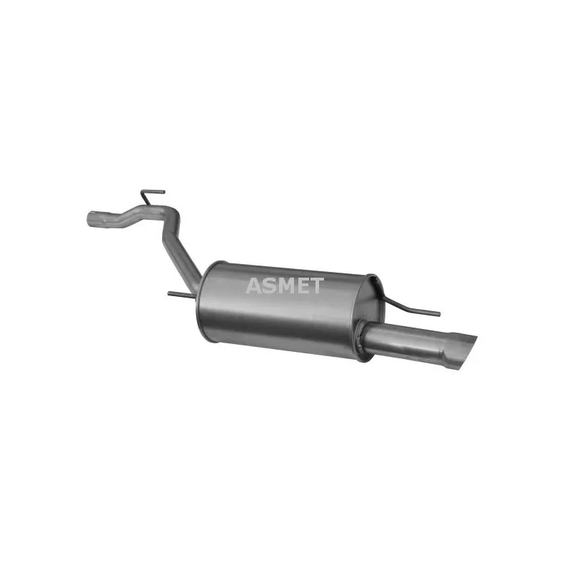 Silencieux arrière ASMET 04.071