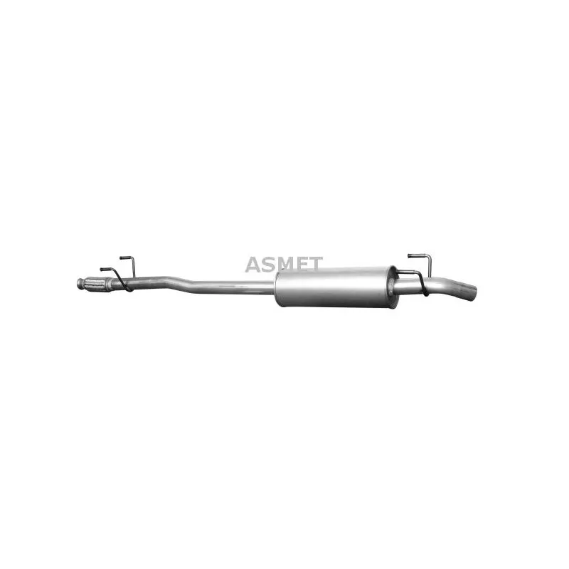 Silencieux arrière ASMET 04.102
