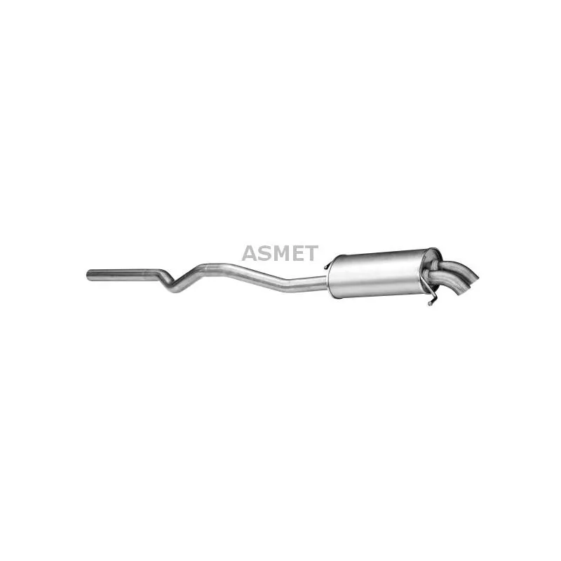 Silencieux arrière ASMET 04.109