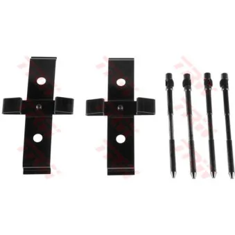 Kit d'accessoires, plaquette de frein à disque TRW PFK544