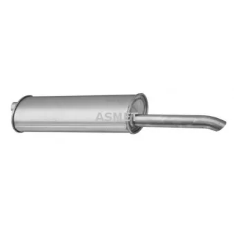 Silencieux arrière ASMET 05.073