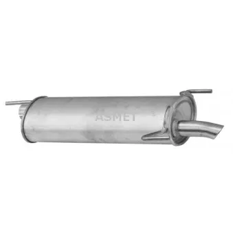 Silencieux arrière ASMET 05.099