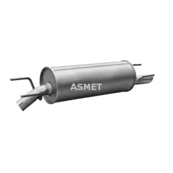 Silencieux arrière ASMET 05.103