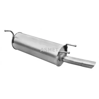 Silencieux arrière ASMET 05.105