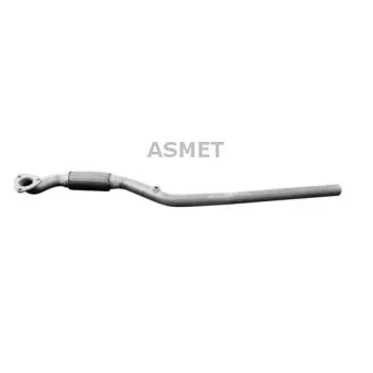 Tuyau d'échappement ASMET 05.112