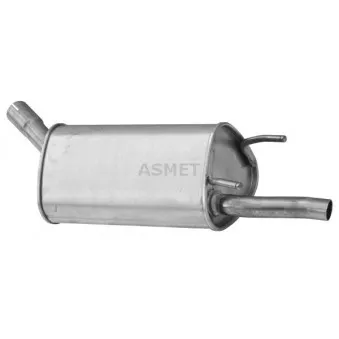 Silencieux arrière ASMET 05.127