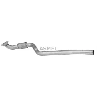 Tuyau d'échappement ASMET 05.154