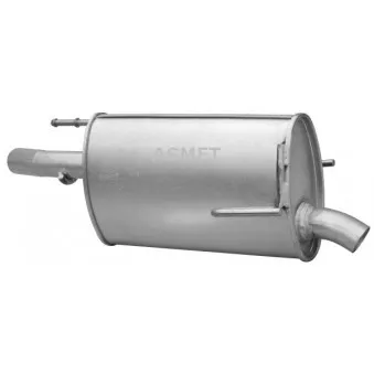 Silencieux arrière ASMET 05.163
