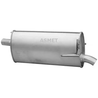 Silencieux arrière ASMET 05.185