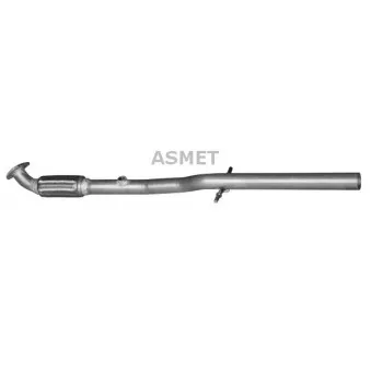 Tuyau d'échappement ASMET 05.187