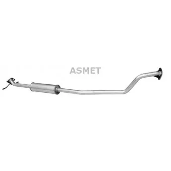 Silencieux central ASMET