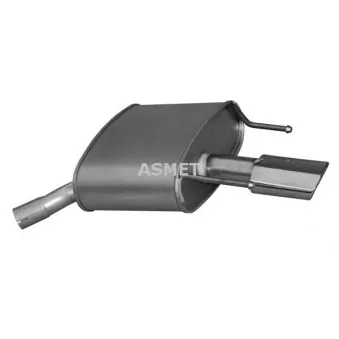Silencieux arrière ASMET 05.209