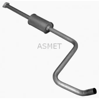 Silencieux central ASMET 05.236
