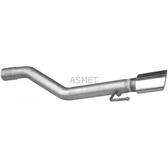Tuyau d'échappement ASMET 05.265