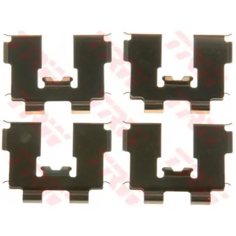 Kit d'accessoires, plaquette de frein à disque TRW