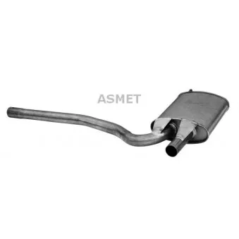 Silencieux central ASMET 06.017