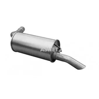 Silencieux arrière ASMET 07.057