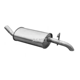 Silencieux arrière ASMET 07.068