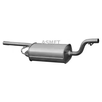 Silencieux central ASMET 07.131