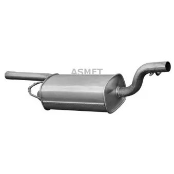 Silencieux central ASMET 07.134