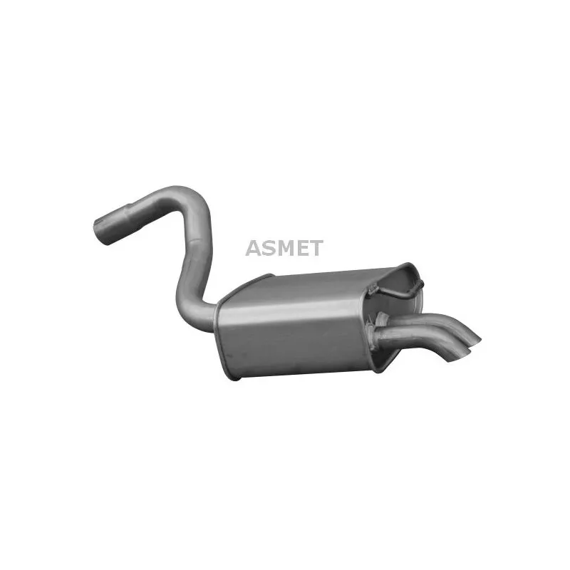 Silencieux arrière ASMET 07.185
