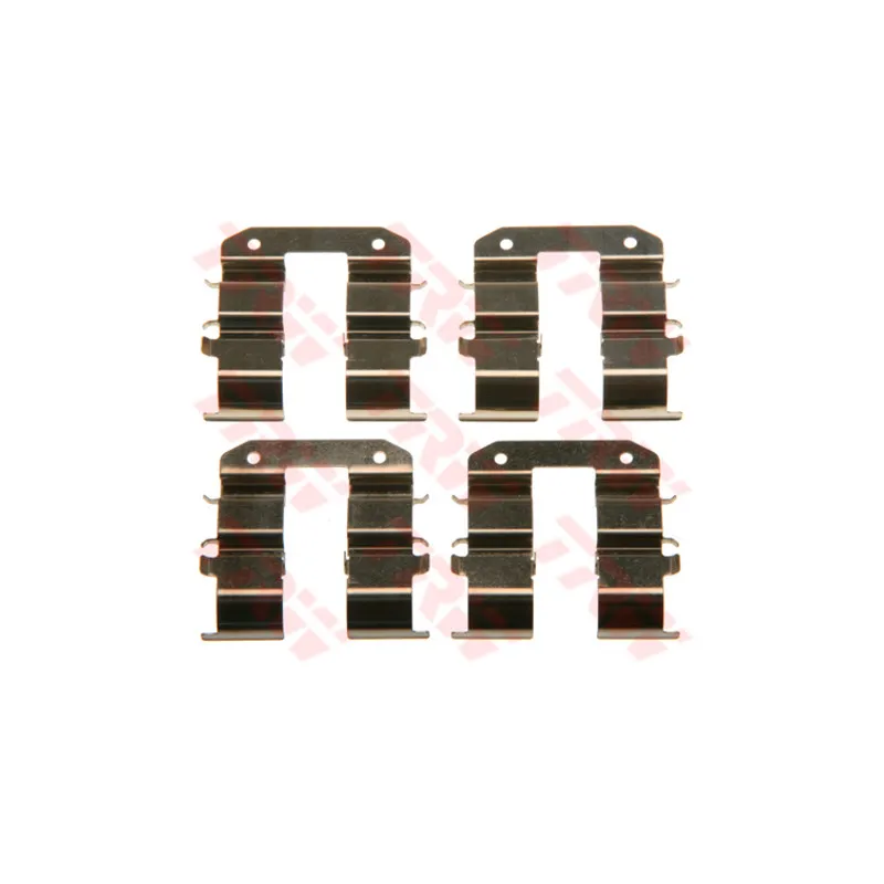 Kit d'accessoires, plaquette de frein à disque TRW PFK576