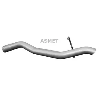 Tuyau d'échappement ASMET 07.214