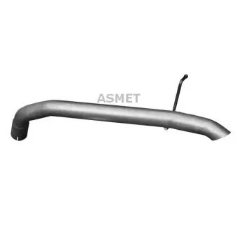 Tuyau d'échappement ASMET 07.218