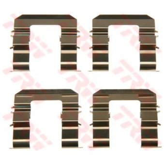 Kit d'accessoires, plaquette de frein à disque TRW PFK577