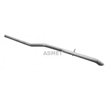 Tuyau d'échappement ASMET 07.226