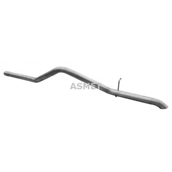 Tuyau d'échappement ASMET 07.229