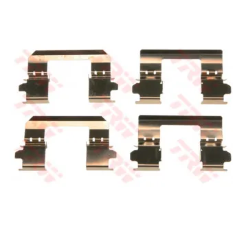 Kit d'accessoires, plaquette de frein à disque TRW PFK578