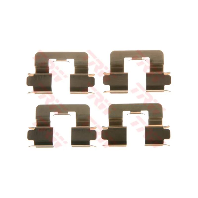 Kit d'accessoires, plaquette de frein à disque TRW PFK581