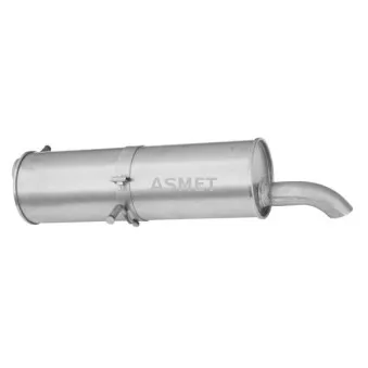 Silencieux arrière ASMET 08.030
