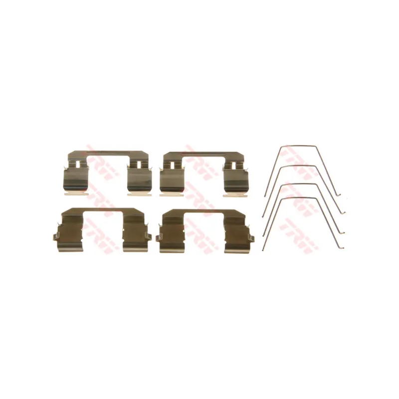 Kit d'accessoires, plaquette de frein à disque TRW PFK583