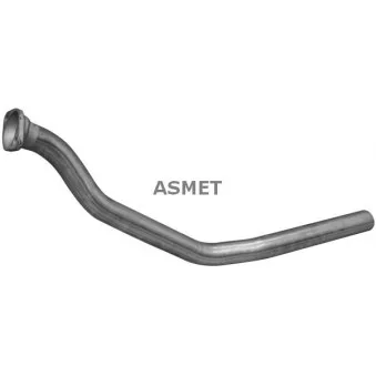 Tuyau d'échappement ASMET 09.029