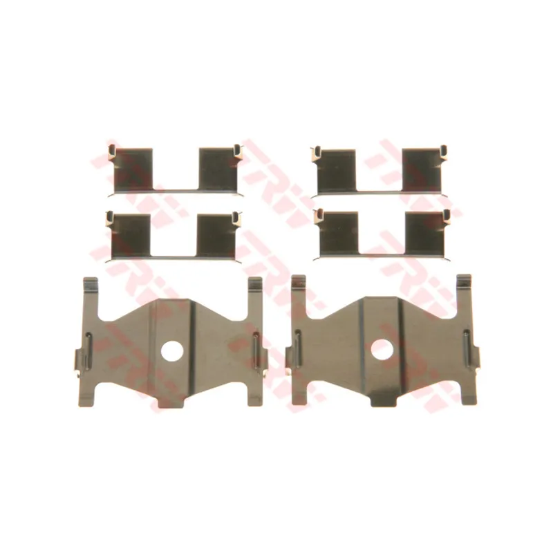Kit d'accessoires, plaquette de frein à disque TRW PFK591