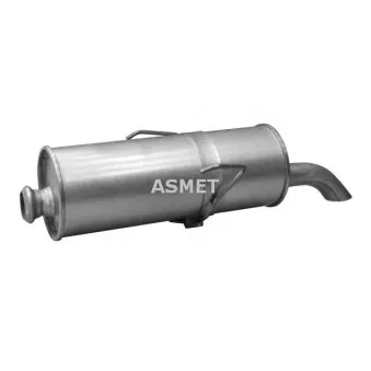 Silencieux arrière ASMET 09.044