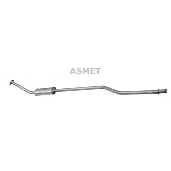 Silencieux central ASMET 09.046