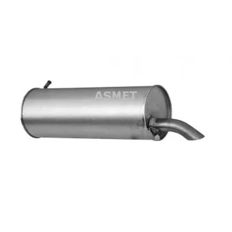 Silencieux arrière ASMET 09.060