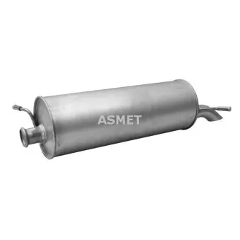 Silencieux arrière ASMET 09.081