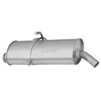 Silencieux arrière ASMET 09.091