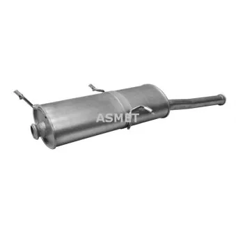 Silencieux arrière ASMET 09.093