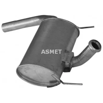 Silencieux central ASMET 10.039